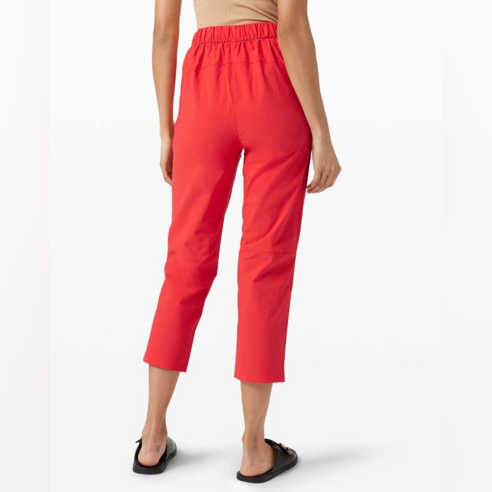 NWOT Lululemon Your True Trouser High Rise Crop Pants 3/4 Length size 12 medium